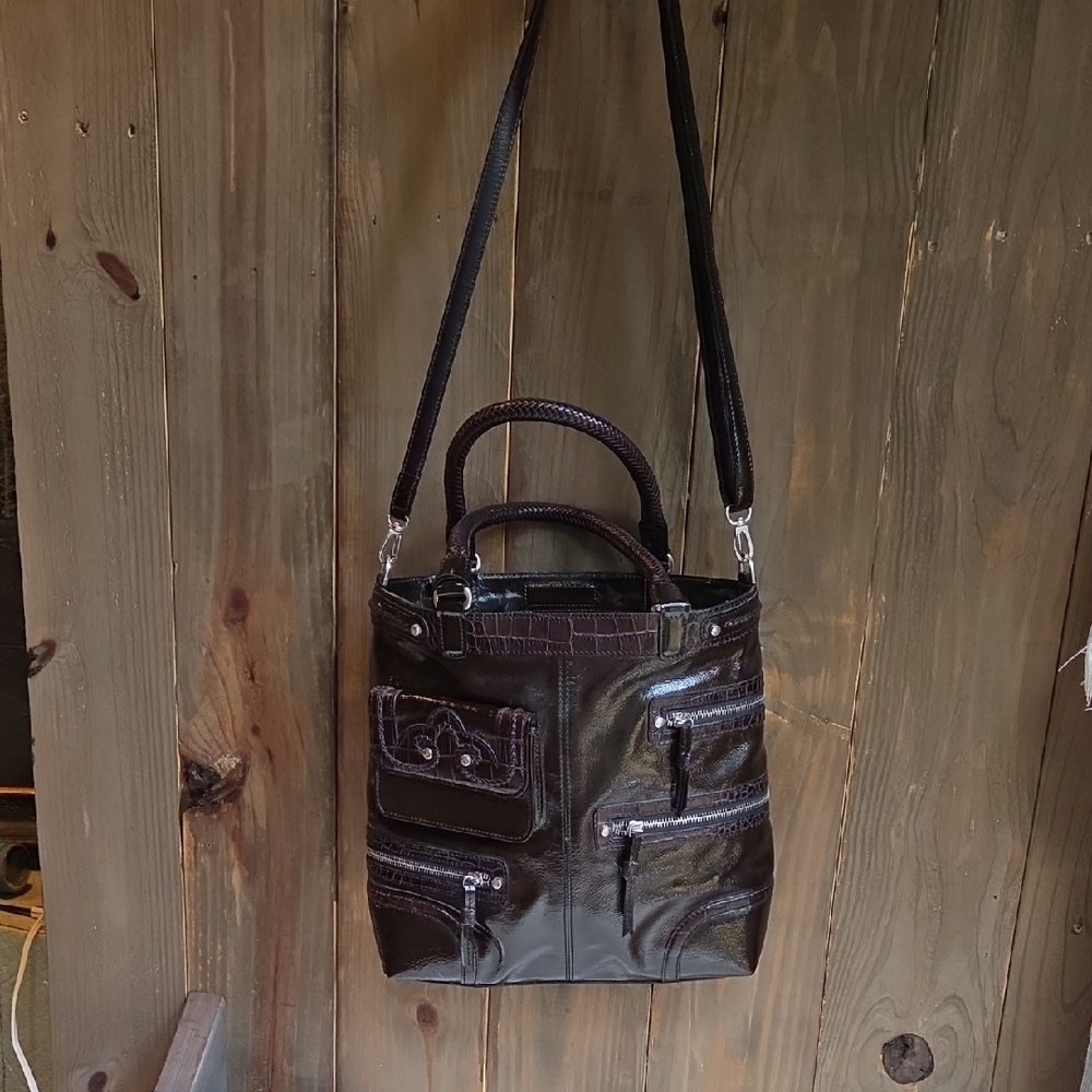 Brighton Dark Brown Messenger Bag